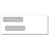 Double Window Confidential Envelope, Self-Seal