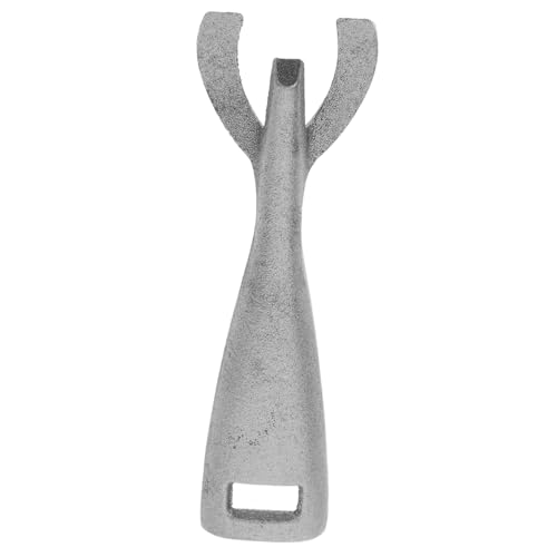 KOCKSHION Pinza Per Barbecue in Ghisa Manico Antiscivolo, Sollevatori Per Padelle Resistenti Per Cucina Teppanyaki, Forno, Barbecue e Piatti Da Portata