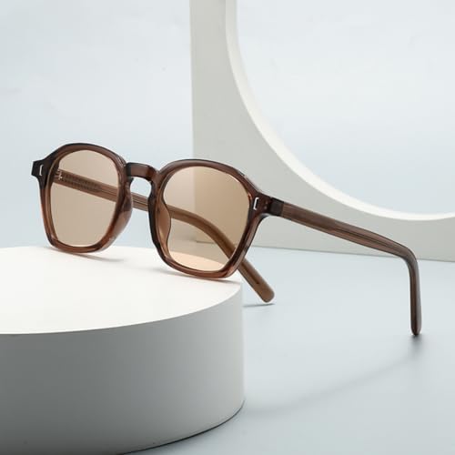 Lunettes de soleil en acrylique de qualité supérieure style rétro chic