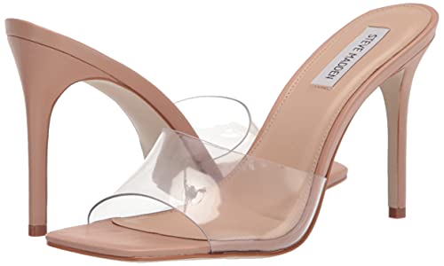 Steve Madden Womens Signal Heeled Sandal, Clear, 8.5 Us #TOP6