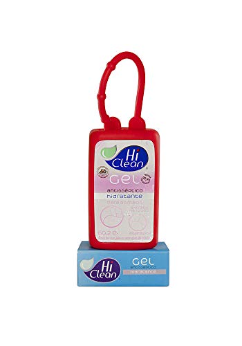 Hi Clean Gel Antisséptico 70% (65 8 Inpm) Extrato De Rosas Com Holder Rosa 60.2 G (70 Ml)