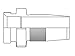 Parker Field Attachable Nipple Female JIC 37? - Swivel - Straight