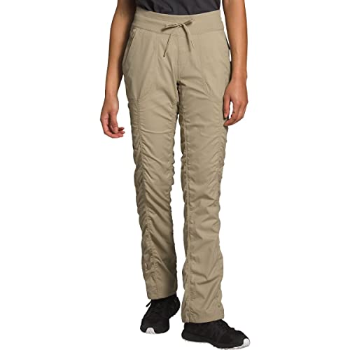 THE NORTH FACE Women's Aphrodite 2.0 Pant, Twill Beige, XX-Small Regular