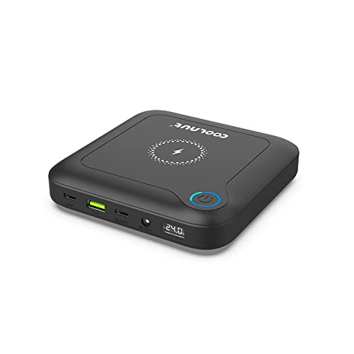 Image of Coolnut 24000 mAh Fast Charging Power Bank with 60W with LED Display for iPhone, Samsung, One Plus and All Smartphones.