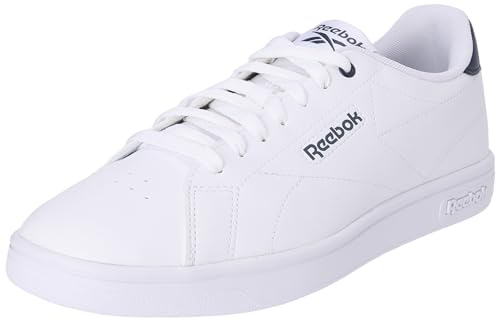 Reebok Court Clean, Zapatillas Unisex Adulto, FTWWHT/VECNAV/EACOBL, 40.5 EU