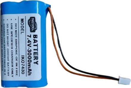 NOVEL 7.4V 3000mAh Lithium-Ion Battery Pack with BMS Protection Circuit | Rechargeable Power Source for Robotics, RC Models, LED Equipment and DIY Electronics-image-42