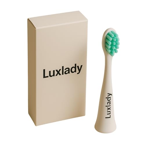 Luxlady Replacement Toothbrush Heads for Philips Sonicare, Soft, Deep Cleaning