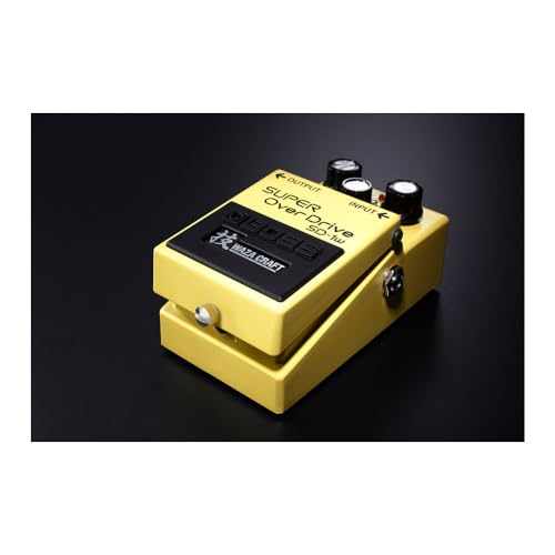 Image of BOSS SD-1W SUPER OverDrive | Premium Waza Craft Guitar Effect Pedal with Analog Circuitry | True Reproduction of the Legendary BOSS SD-1 SUPER Overdrive | Standard & Custom Playing Modes | All-Discrete Analog Circuit, Standard and Custom Modes, Level and Tone and Drive Controls, Made in Japan