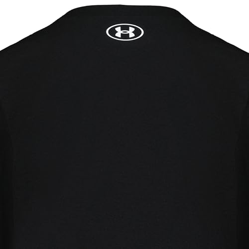 Image of Under Armour Boys' Long Sleeve Logo Graphic T-Shirt, Lightweight & Breathable, Relaxed Fit