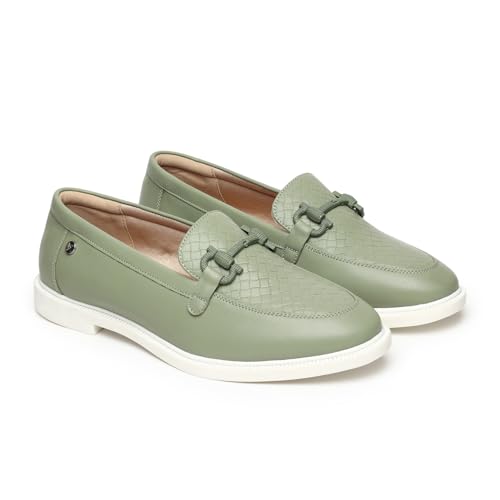 Image of YOHO Bliss Loafers for Women | Comfortable & Stylish Bellies | Fashion Moccasins with Footpharma Footbed | Slip-on for Casual & Formal Wear | 002