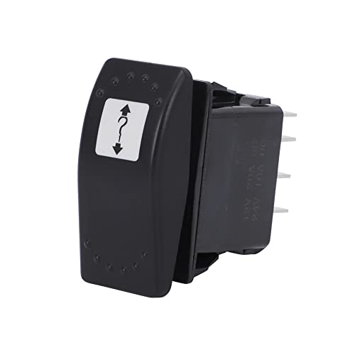 Foruly 5 Pin Winch Switch Amber LED Light On Off On Toggle Switches for