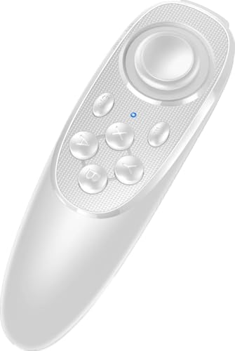 VR Remote Controller Suitable for VR Headsets, PC, Tablet, Laptop, iPhone, Android,Controls VR Video/Game, TikTok/Instagram Video Play, Anki E-Book/PPT/Nook Page Flip, Mouse Pointer & Selfie Shutter