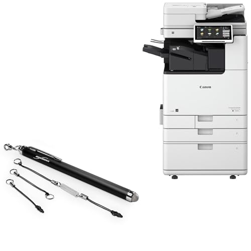 BoxWave Stylus Pen Compatible with Canon imageRUNNER Advance DX 4945i - EverTouch Capacitive Stylus, Fiber Tip Capacitive Stylus Pen - Jet Black