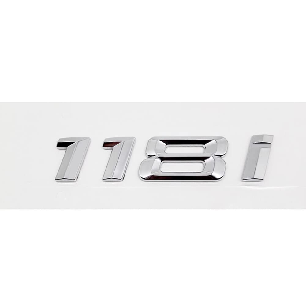 118i Schriftzug Heck Kofferraumdeckel Koffer Abzeichen Emblem Für BMW 1