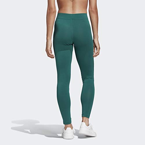 Image of adidas Womenomen E Lin Tight, Green /White, Medium