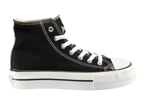 Zapatillas Lona John Smith Libel High 25V en Negro para Mujer - Mujer Color: Negro Talla: 38