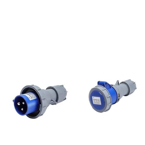 Prise 32A plug movable évite les courts-circuits connecteur étanche IP67 aviation