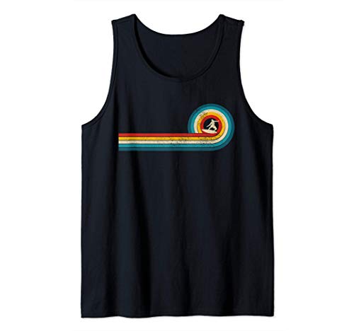 Surfer Gift Vintage Wave Retro Surfing Surf Beach Tank Top