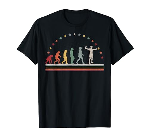 The Fitness Evolution Retro Gym Hombres Fitness Camiseta