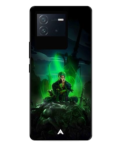 Image of Premium Anime 1 Case for iQOO Neo 6 (Glossy Finish) Soft-Touch Metal TPU Back Cover, Shockproof, Designer, Aesthetic Mobile Phone Case