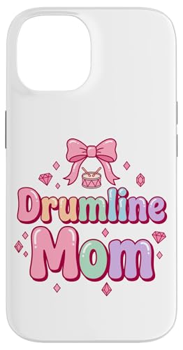 Drumline Mom �s���N ���{�� �L���[�g �}�[�`���O �o���h �h���}�[ �X�}�z�P�[�X iPhone 14 �p