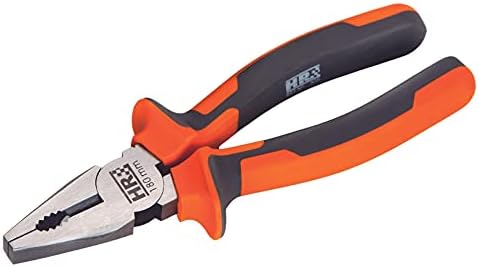 Alyco 170518 Alicates universales, Naranja, 180 mm