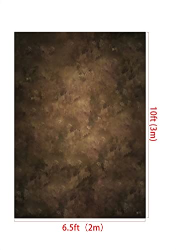 Kate 6.5X10Ft/2M(W) X3M(H) Photography Backdrops Retro Solid Brown Background Photographers Photo Studio Props #TOP1