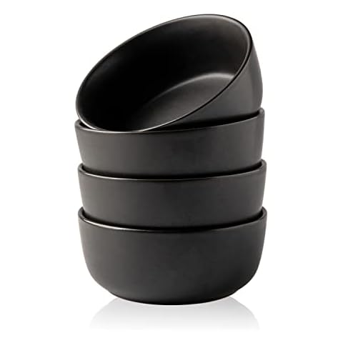 AmorArc Stoneware Cereal Bowls Set of 4 Cover