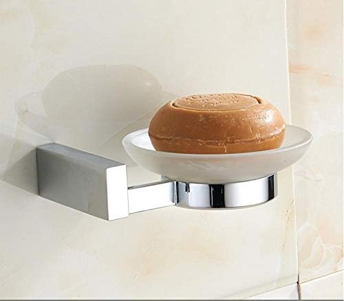 Stylish and Simple Design Copper and Silver Soap Racks Soap Dish/Soap Box Wall Mount Soap Dish Holder for Bathroom Shower Soap
