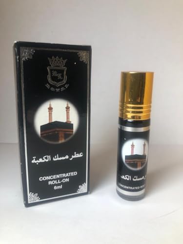 Generic Kaaba Royal Musk - Perfume Oil Rollerball Non Alcoholic Fragrance Oil Perfumes for Men and Women, 6 mL / 0.20 Fl Oz (Pack of 1) - Long Lasting, Black - Image 2