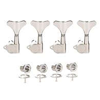 Sealed bass tuning keys, compatible with most Ibanez/Yamaha/Schecter/Warwick/Washburn and other similar style electric/acoustic basses with a headstock tuner hole size of 14mm (9/16") 18:1 Tuning Ratio for excellent tuning accuracy and minimal slippa...
