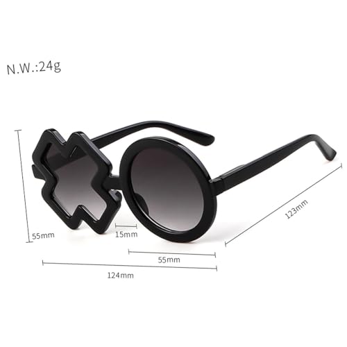 Kids Shape Round Sunglasses 90s Festival Cute Toddler Children Sun Glasses Shades2