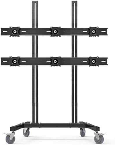 Soporte móvil para TV con ruedas y altura ajustable miniatura 5
