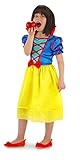 Folat 21862 Kinderkostüm Schneewittchen , Mehrfarbig, 3-5 Jahre (Herstellergröße : 98-116 )