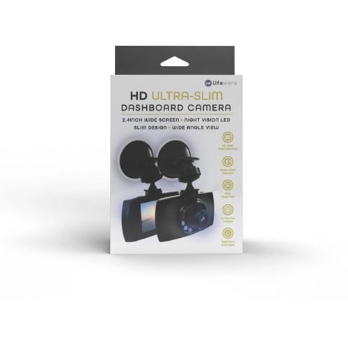 2.4" HD Ultra-Slim Dash Camera