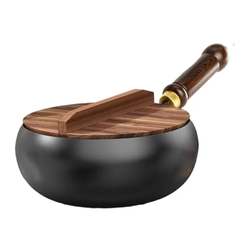 Wok de hierro sin recubrimiento 30 cm sin tapa miniatura 1