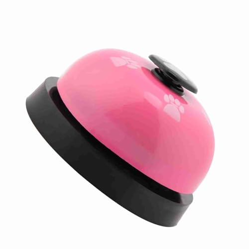 SUNGOOYUE Pet Bell Toy Interactive Toy for Dog Cat Iron Robuust Sustainable Sustainable for Pets and Gifts Liker Training (Rooskleurig) - Afbeelding 3