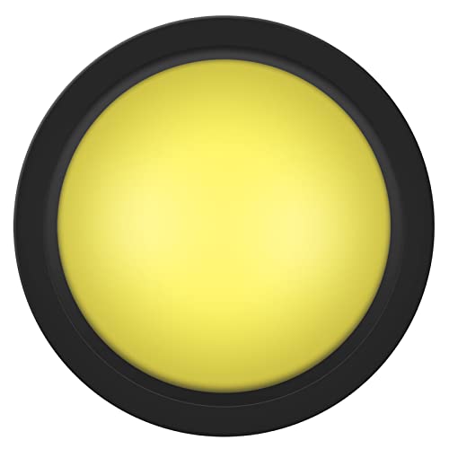 Haofy Botones Pulsadores LED de 100 Mm, Diseño LED con Luz Completa, Reemplazo Ideal para Proyectos de Juegos de Bricolaje y Máquinas Expendedoras Interactivas (#02)