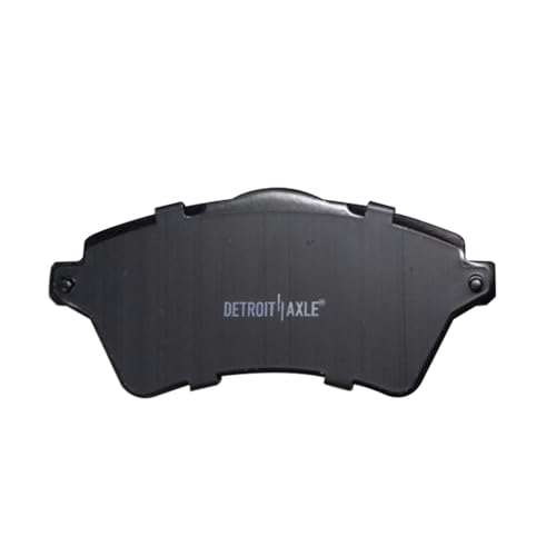 Image of Detroit Axle - Front Brake Pads for 02-05 Land Rover Freelander, Ceramic Brake Pads w /Hardware 2002 2003 2004 2005 Replacement