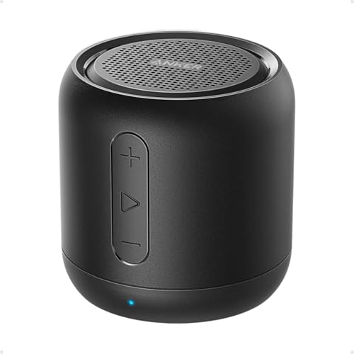 Anker Soundcore Mini, Super-Portable Bluetooth Speaker with 15-Hour Playtime, 66-Foot Bluetooth Range, Enhanced Bass, Noise-Cancelling Microphone (Renewed)