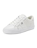 Calvin Klein Charie - Tenis para Mujer, Logo Blanco 140, 5.5