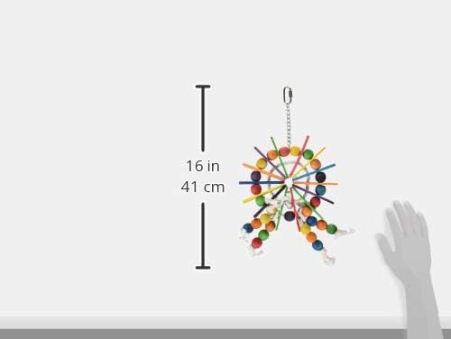 PREVUE PET PRODUCTS 60957 Bodacious Bites Ferris Wheel Bird Toy, Multicolor - Image 5