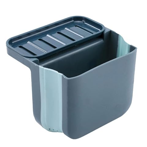 ShopSquare Kitchen Sink Hanging Storage Basket with Suction Cup Mount, Drainage Holes, Top Soap Holder Rack for Sponge and Scrubber, 1 Pc-image-16