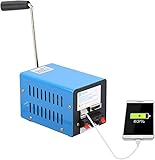 Yiteng 手回し発電機 ワット力の充電器 緊急時屋外携帯用発電機 力の携帯用 USB出力 持ち運び便利 省エネルギー 携帯電話/ライト照明 停電時/災害/旅行/車中泊/夜釣り/キャンプに大活躍 日本語説明書付き