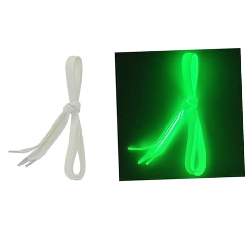 PACKOVE Lacets Lumineux LED Blancs pour Chaussures Lacets de Fête Scintillants Adaptés Baskets Bottes Patins Garçon et Adultes Animaux Sécurité Accrue Facile à Installer