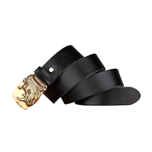 Ceinture western en cuir de vachette pour sublimer vos jeans en week-end et sortie