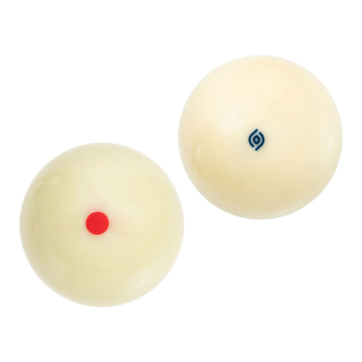 Abaodam 2Pcs Pool Balls for Billiards Professional Wear Resistant Balls with Dots for Game Rooms and Sports Matches for All Skill Levels