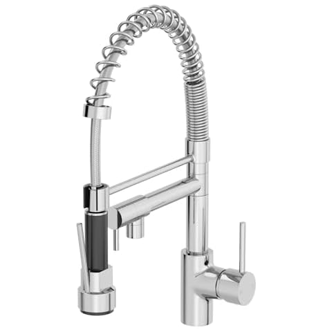 SÄUBER Kitchen Sink Mixer Tap with Pull Out Spray Cover