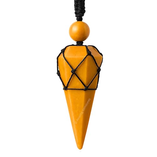 Amazing Gemstone Yellow Jasper Crystal...