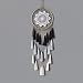 Artilady Macrame Dream Catchers for Bedroom - Tassel Wall Hanging Handmade Dreamcatchers Home Decor with Tassel Feather Ornament Craft Blessing Gift (Grey Mix)